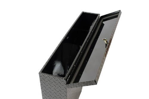 Deezee Universal Tool Box - Specialty Wheel Well Black BT (Passenger Side) - DZ94B Photo - Unmounted