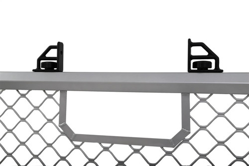 Deezee 15-23 Chevrolet Colorado Cargo Management Cab Rack - Silver Mesh - DZ95070R Photo - Unmounted