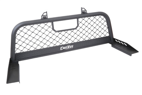 Deezee 15-23 Chevrolet Colorado Cargo Management Cab Rack - TXT Blk Mesh - DZ95070RTB Photo - Unmounted
