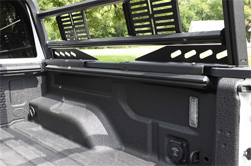 Deezee 20-23 Jeep Gladiator Cargo Management - Hex Bed Rails Txt Blk - DZ99752TB Photo - Mounted