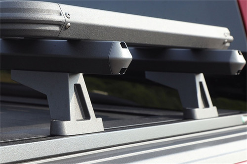 Deezee Cargo Management - Universal Hex Series Cross Rails - 74in. Kit - Texture Black - DZ99783TB Photo - Mounted