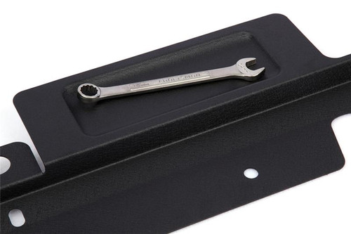 GrimmSpeed 05-09 Subaru Legacy/Outback Radiator Shroud w/Tool Tray - Textured Black - 096030 Photo - Primary