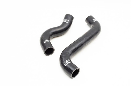 GrimmSpeed 15-17 Subaru WRX / 14-17 Subaru Forester XT Radiator Hose Kit - Black - 405324 Photo - Primary