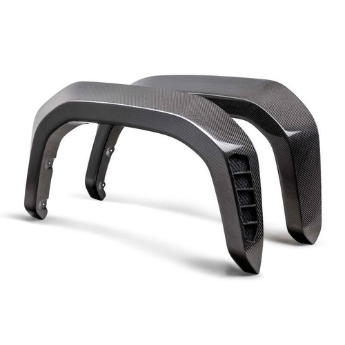 Seibon 2024 Toyota Tacoma TRD PRO Rear Carbon Fiber Fender Flares - FLR24TYTA-R User 1