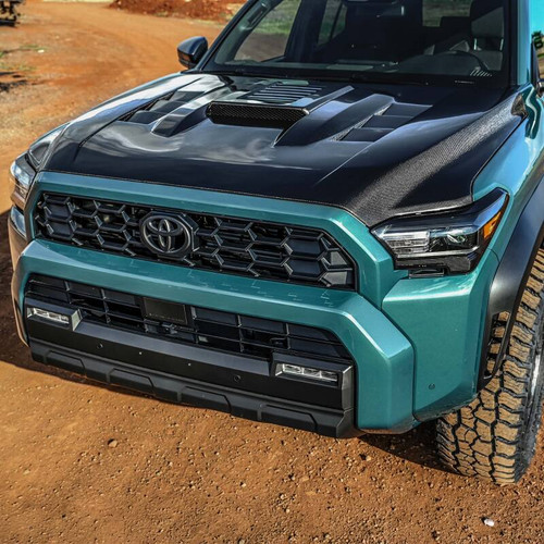 Seibon 2024 Toyota Tacoma TS-Style Carbon Fiber Hood - HD24TYTA-TS User 1