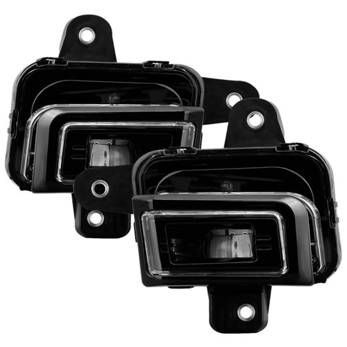 Spyder 23-25 GMC Sierra 1500 OEM Style LED Fog Light w/ Switch - Clear (FL-GS2023-LED-C) - 9054167 Photo - Primary