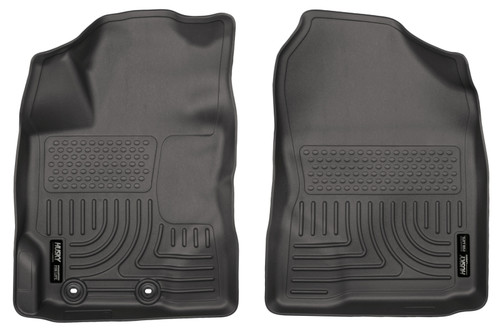 Husky Liners 12-18 Toyota Yaris WeatherBeater Black Front Floor Liners - 13501