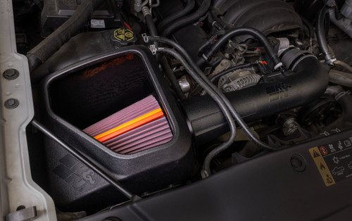 K&N 14-20 Chevy Silverado 1500 (5.3L/6.2L V8) NextGen Cold Air Intake - 50-3082 Photo - Mounted