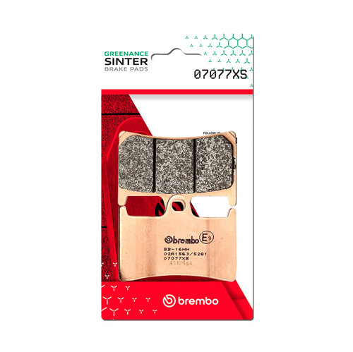 Brembo OE 08-11 Yamaha XP TMAX 500cc/17-19 Yamaha XP TMAX SX 530cc Sinter Brake Pad - Front - 07077XS User 1