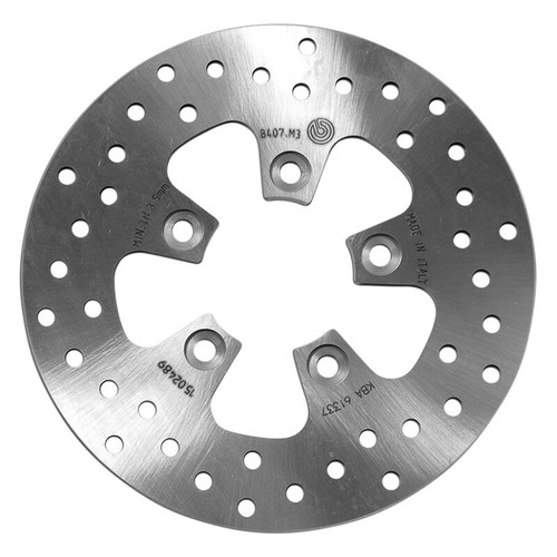 Brembo OE 14-19 Peugeot Django Heritage 125cc 196x4mm Brake Disc - Rear Fixed - 68B407M3 User 1
