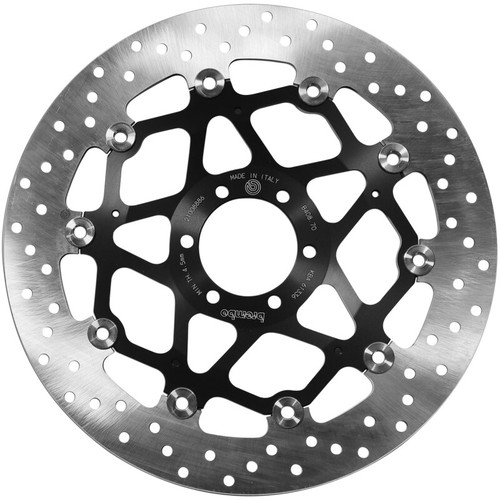 Brembo OE 92-92 BMW G Xmoto 650CC/1992 Ducati Monster Dark 400CC 320x5mm Brake Disc - Front Floating - 78B40870 User 1