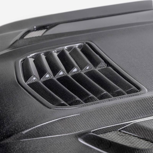 Anderson Composites 20-24 Chevy Silverado Type-T2 Carbon Fiber Hood - AC-HD20CHSV-T2 User 1