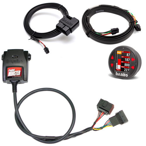 Banks Power Pedal Monster Kit TE Connectivity MT2 6 Way With iDash Pro - 64332-P Photo - out of package
