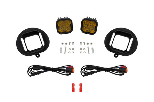 Diode Dynamics 2003 Sierra SS3 Sport Type Kit ABL Yellow SAE Fog - DD8464 Photo - Primary