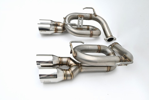 Invidia 22+ Subaru WRX Twin Loop 3.5in. Single Layer S.S Tip Axle-Back Exhaust - HS22SW4AT4SSL User 1