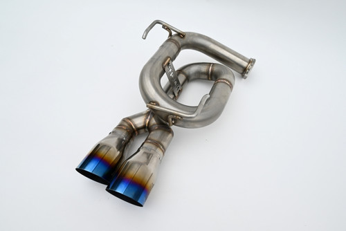 Invidia 22+ Subaru WRX Twin Loop 3.5in. Single Layer T.I Tip Axle-Back Exhaust - HS22SW4AT4STL User 1