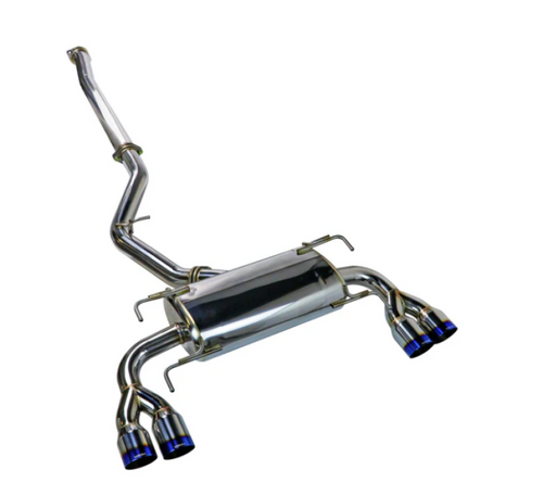 Remark 08-14 Subaru STi GR Hatch Sports Touring Spec - Burnt Quad Tips (Non-Resonated) - RK-C4076S-02TN User 1