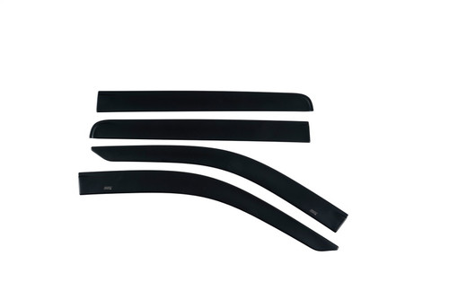Husky Liners 14-18 Chevrolet Silverado 1500 DC Ventvisor Low Profile 4pc - Matte Black - 2857040