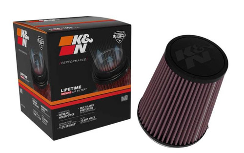 K&N Universal 4in Flange x 5-3/8in Base x 4in Height High flow Air Filter - RU-5149 Photo - out of package