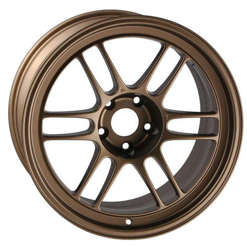 Enkei RPF1 17x8 5x114.3 45mm Offset 76mm Bore Bronze Wheel 05-07 STI/06-10 Civic Si - 3797806545BP Photo - Primary