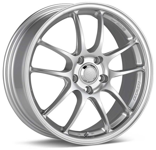 Enkei PF01 18x8 5x114.3 45mm offset Silver Wheel 08-10 Subaru STI/06-10 Civic Si - 460-880-6545SP Photo - Primary
