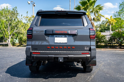 Rally Armor 2025+ Toyota 4Runner Black UR Mud Flap w/ White Logo - MF148-UR-BLK-WH User 1