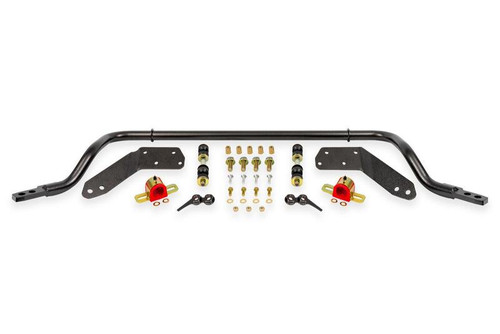 BMR 78-87 G-Body Front Sway Bar Kit - 1.25in Hollow - 2-Hole Adjustable - Black Hammertone - SB461H User 1