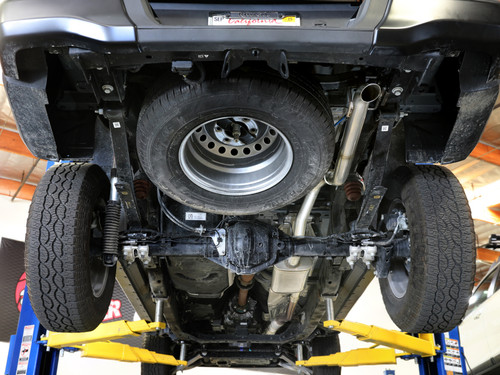 aFe 2024+ Ford Ranger L4-2.3L (t) Vulcan Series 2.5in Cat-Back Exhaust - 49-33149 Photo - Mounted