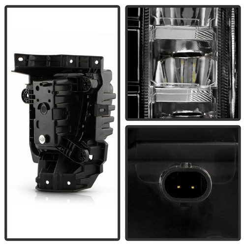 Spyder 2024+ Chevy Silverado 2500HD/3500HD OEM Style Full LED Fog Light w/Universal Switch - 9054013 Photo - Unmounted