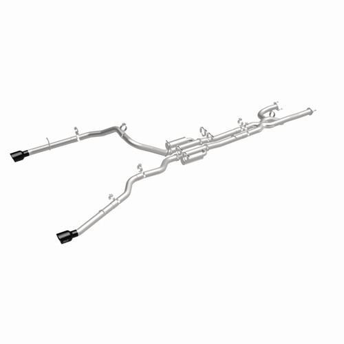 MagnaFlow 21-24 RAM 1500 TRX SPEQ Series Cat-Back Performance Exhaust System w/ Black Chrome Tips - 19705 360 Degree Image Set
