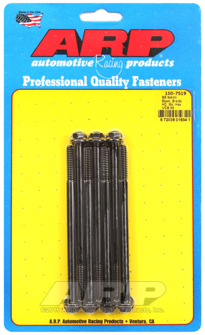 ARP Merlin block, Brodix head BB  hex valve cover bolt kit - 100-7519 Photo - Primary