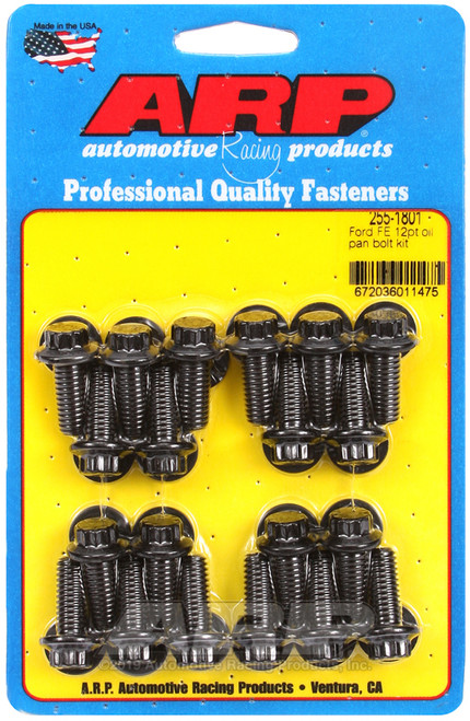 ARP Ford FE 12pt oil pan bolt kit - 255-1801 Photo - Primary