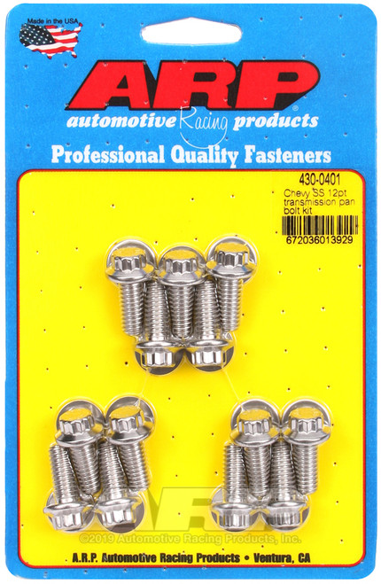 ARP Chevy SS 12pt transmission pan bolt kit - 430-0401 Photo - Primary