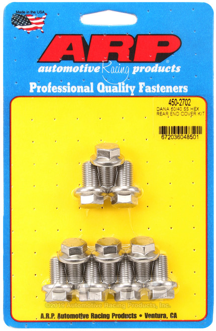ARP Ford Dana 60/40 SS hex rear end cover bolt kit - 450-2702 Photo - Primary