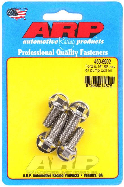 ARP Ford SS 5/16in hex oil pump bolt kit - 450-6902 Photo - Primary