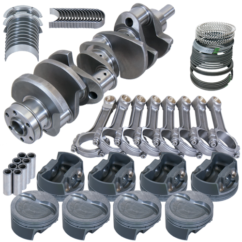 Eagle Ford 351W 4.000in Crank 6.250in I-Beam Rods -26cc Inv Dome 4.125in Pistons Rotating Assembly - 16123125 Photo - Primary