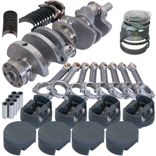 Eagle Ford 351C 3.850in Crank 6.000in I-Beam Rods -3cc Flat Top 4.040in Pistons Rotating Assembly - 64800040 Photo - Primary