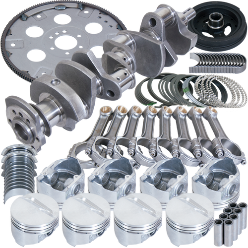 Eagle Chevy 350 3.750in Crank 5.700in I-Beam Rods -7cc Flat Top 4.060in Pistons Balanced Assembly - B13005E060 Photo - Primary