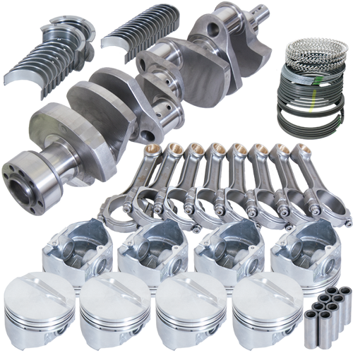 Eagle Chevy 350 3.750in Crank 5.700in I-Beam Rods -18cc 4.030in Pistons Balanced Assembly - B13054E030 Photo - Primary