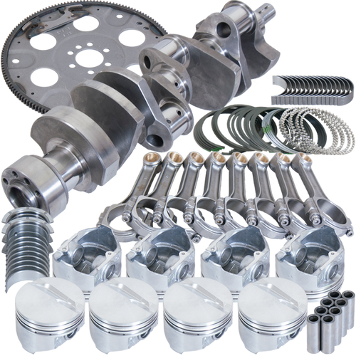 Eagle Chevy LT1350 1Pc 3.750in Crank 5.700in I-Beam Rods 4.040in Pistons 153 Tooth FP Blncd Assembly - B13555L04053 Photo - Primary