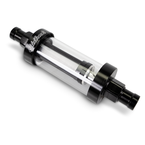Edelbrock 3/8in i.d. Hose Clear View Fuel Filter - 8748 Photo - Primary