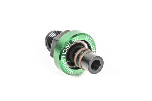 Radium Engineering 6AN Male to 3/8in Spring Lock Male Adapter Fitting - 20-1766 Photo - Primary