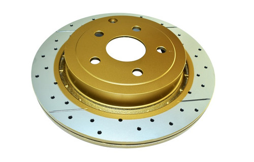 DBA 2009 Pontiac G8 GT 6.0L (V8) Uni-Directional Cross-Drilled/Slotted Rear Rotor - DBA2029X Photo - Primary