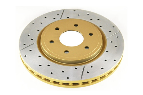 DBA 04-12 Nissan Pathfinder 4.0L Front Drilled & Slotted Street Series Rotor - DBA2310X Photo - Primary