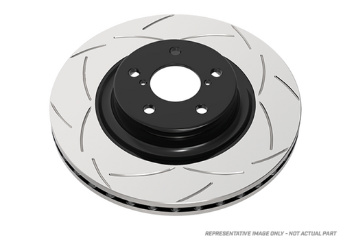 DBA 00-01 Mitsubishi Montero Sport (315mm Front Rotor) 3.0L Front Slotted Street Series Rotor - DBA237S Photo - Primary