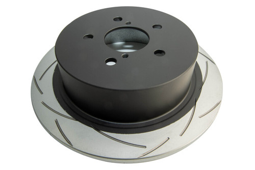 DBA 05-08 Subaru Outback Rear T2 Slotted Street Series Rotor - DBA2661S Photo - Primary