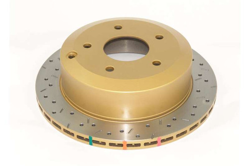 DBA 05 Pontiac GTO Rear Slotted & Drilled 4000 Series Rotor - DBA42021XS Photo - Primary