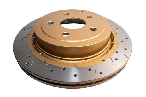 DBA 09 Pontiac G8 V8 6.0L Rear Drilled & Slotted 4000 Series Rotor - DBA42029XS Photo - Primary