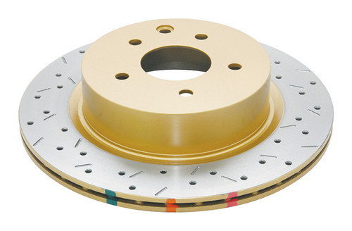 DBA 06-07 350Z / 05-07 G35 / 06-07 G35X Rear Drilled & Slotted 4000 Series Rotor - DBA42309XS Photo - Primary