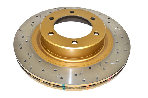 DBA Toyota Cruiser Front Drilled & Slotted 4000 Series Rotor - DBA42700XS Photo - Primary